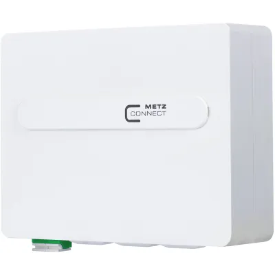 METZ CONNECT LWL Anschlussdose 1501107G01HC | Glasfaser OpDAT 1x LC-Duplex APC OS2 | Aufputz/Unterputz | weiß RAL 9010