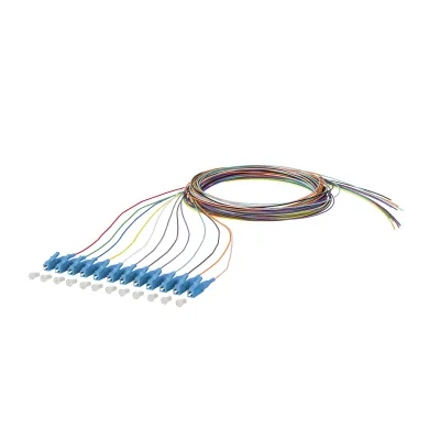 METZ CONNECT OpDAT Pigtail 150Q1JO0020E | LC-UPC | OS2 Singlemode | 2m | 12 Farben | Kompaktader | biegeunempfindlich