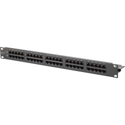 METZ CONN. Patchfeld schwarz l UAE 50X8(4)Kat. 130886-0203-E