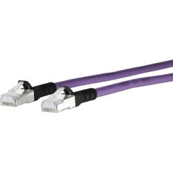METZ CONN. Patchkabel S/FTP lilsw 1,0m Cat.6A 1308451009-E