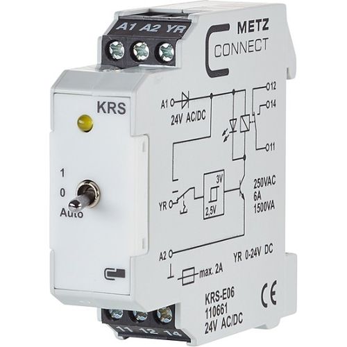 Bild: METZ CONN. Schnittstellenmodul 1W mit Ha KRS-E06 24ACDC Auto
