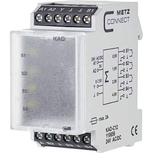 Bild: METZ CONN. Schnittstellenmodul KAD-C12 24ACDC 7,5DC