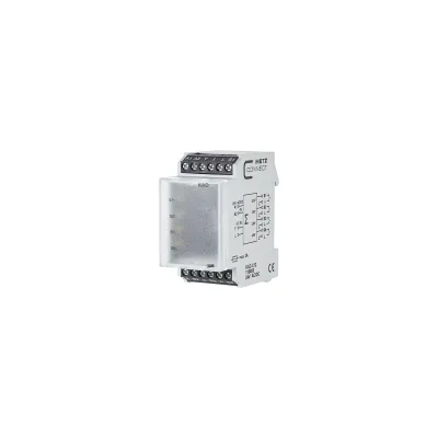 METZ CONNECT Digital-Analog-Wandler KAD-C12 | 24V AC/DC | Ausgang 0–7,5V DC in 0,5V-Schritten | LED-Anzeige | grün