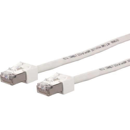 Bild: METZ CONN. Ultrafl.PK VoIP 1m C6A26 2RJ45 ws 13084U1088-E