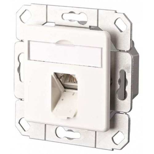 Bild: METZ CONNECT 1307371102-I E-DAT C6 8(8) Upk RW Anschlu0dose Cat.6