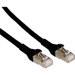 METZ CONNECT 1308451000-E Patchkabel Cat.6A 10G AWG26 schwarz 1m