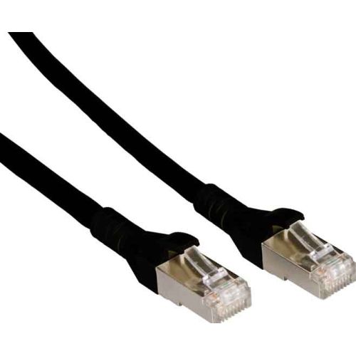 Bild: METZ CONNECT 1308451000-E Patchkabel Cat.6A 10G AWG26 schwarz 1m