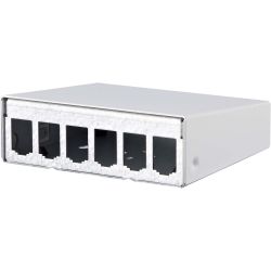 METZ CONNECT 130861-0602-E Modul AP-Gehäuse 6 Port RW