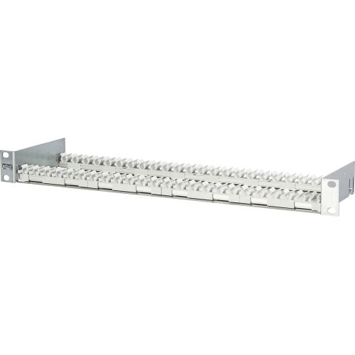 Bild: METZ CONNECT 130863T101E Kabelabfangschiene Metall 482,6mm B482,6mm 1HE