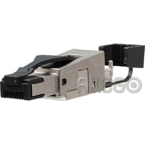 Bild: METZ CONNECT 130E405032-E C6A RJ45 field plug pro 180°