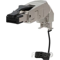 Metz Connect 130E405042-E C6A RJ45 field plug pro 360°