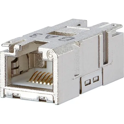 METZ CONNECT RJ45 Kupplung Cat.6 1401200810MI | E-DAT Industry | 2x Buchse | IP67/IP65 | geschirmt | Zinkdruckguss