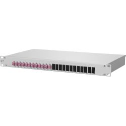 METZ CONNECT 1502507512-E LWL-Patchpanel 12f LC-D 1HE OM4 max:24f