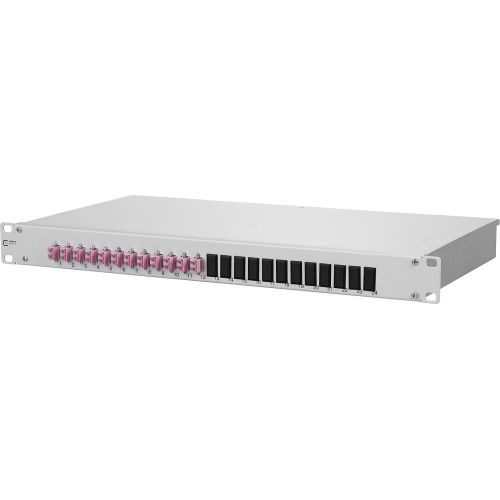 Bild: METZ CONNECT 1502507512-E LWL-Patchpanel 12f LC-D 1HE OM4 max:24f