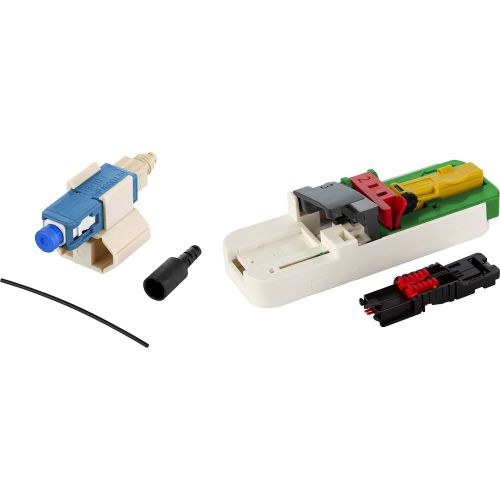 Bild: METZ CONNECT/BTR Netcom LWL Stecker feldkonf. OpDAT FAST H SCUPC OS2 Ader+Cleave