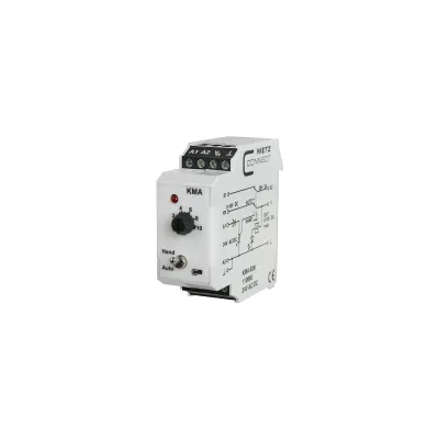 METZ CONNECT KMA-E08 Analogwertgeber | 24V AC/DC | 0-10V Ausgang | Hand/Automatik | DIN-Schiene | Potentiometer