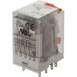 METZ CONNECT MC274-4W 230V AC 7A Industrie 4fach Wechsler in 230V AC