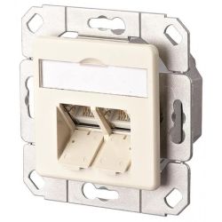 Metz E-DAT Design 8/8(8) UPK1307441101-I Cat5e Class E RAL 1013