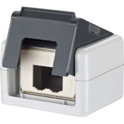 Metz E-DAT Modul AP-Gehäuse 1309450003-E IP20 geschlossen grau, ohne Module