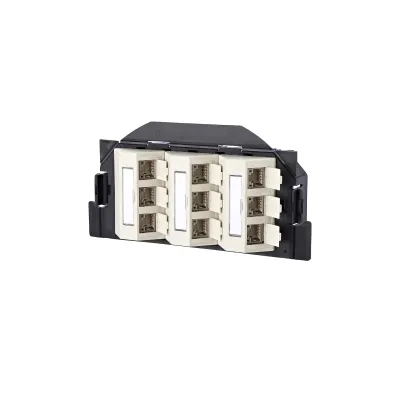 METZ CONNECT Anschlussdose 1309300901-E Cat6A 9x RJ45 Bodentank GB2 | E-DATsubway | geschirmt | perlweiß RAL1013