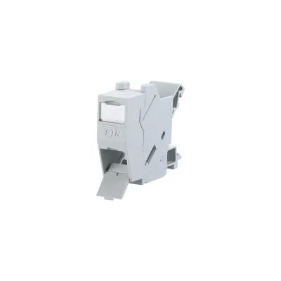 METZ CONNECT E-DAT Modul REG-Gehäuse leer 1309426103-E | Hutschiene TH35 | 1TE | IP20 | Kunststoff | lichtgrau