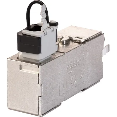 METZ CONNECT Kabelverbinder 130863-05-E | Cat.6A/7A RJ45 | feldkonfektionierbar | 2x Buchse | 270° gewinkelt | geschirmt