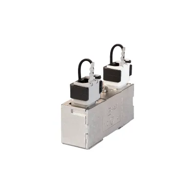 METZ CONNECT Kabelverbinder 130863-06-E | Cat.6A RJ45 feldkonfektionierbar | 360° gewinkelt | geschirmt | IDC