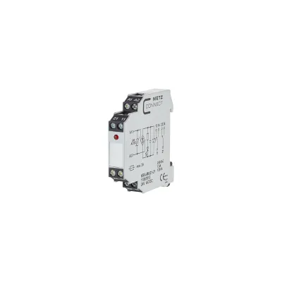 METZ CONNECT Koppelbaustein KRA-M8/21-21 | 11061913 | 24V AC/DC | 2 Wechsler | Schraubanschluss | LED | IP20