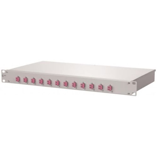 Bild: Metz OpDAT fix 12xLC-D OM4 1502577512-F Keramik erikaviolett 19z 1HE Patchfeld