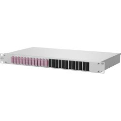 Metz OpDAT fix 12xSC-D OM4 150257BB12-E Keramik erikaviolett 19z 1HE Spleißbox