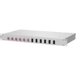 Metz OpDAT fix 6xLC-D OM4 1502577506-F Keramik erikaviolett 19z 1HE Spleißbox