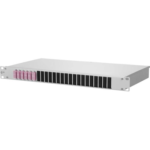Bild: Metz OpDAT fix 6xSC-D OM4 150257BB06-E Keramik erikaviolett 19z 1HE Spleißbox