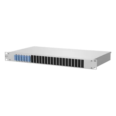 METZ CONNECT LWL-Patchpanel 150259E206-E | 19 Zoll 1HE | 6x SC-Duplex | Singlemode OS2 | Pigtails 2m | grau RAL7035