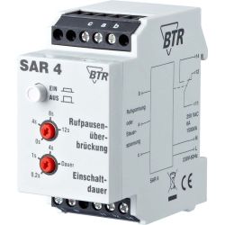 Metz Starkstromanschalte-Relais 130283-I SAR4 Hutschiene 230V Versorgungsspannun