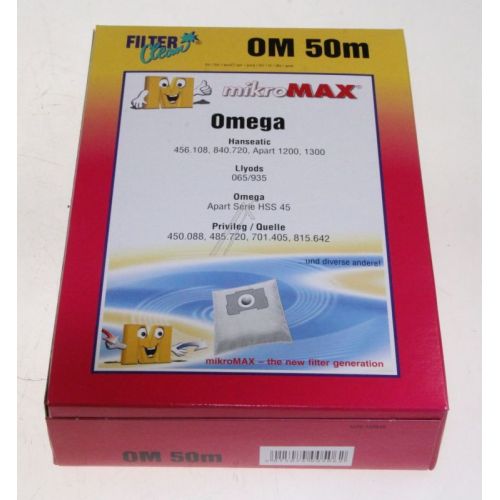 Bild: Micromaxx Staubsaugerbeutel Filterclean FL0019K 5er-Pack