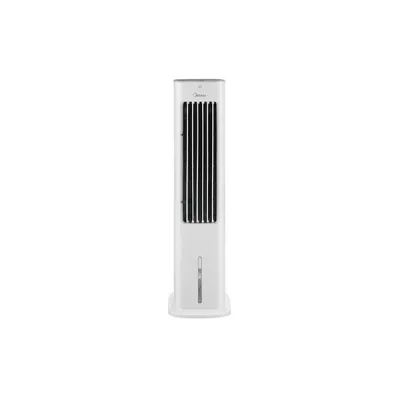 Midea Luftkühler AC100-20AR(WH) | Ventilator mit Fernbedienung | 3 Stufen | Oszillierend | Timer | Weiß (B-Ware)