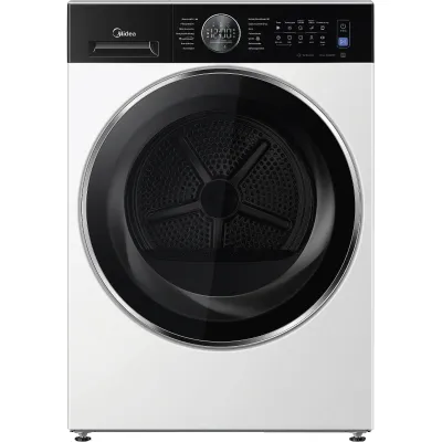 MIDEA Wärmepumpentrockner MD210H100WB-B | 10 kg | 14 Programme | selbstreinigend | Knitterschutz | Smart Home | weiß