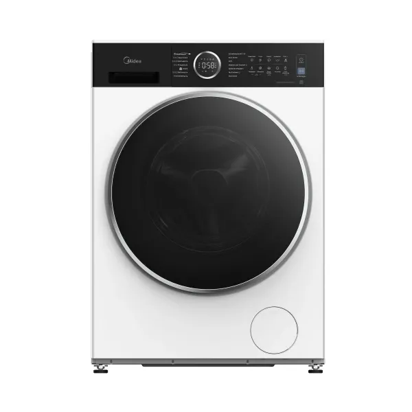 Midea Waschtrockner MF205D86WB-14DA10 | 8kg Waschen/6kg Trocknen | 1400 U/min | Energieklasse A/D | 72 dB | Weiß