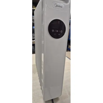 Midea Öl-Radiator NY2513-20MR | 2.500W | 13 Rippen | Fernbedienung | Thermostat | Timer | Kippschutz | Weiß, B-Ware
