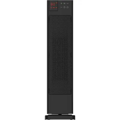 Midea Heizlüfter NTH20-22ER | Turmheizer | 2000 Watt | oszillierend | Fernbedienung | Überhitzungsschutz | schwarz