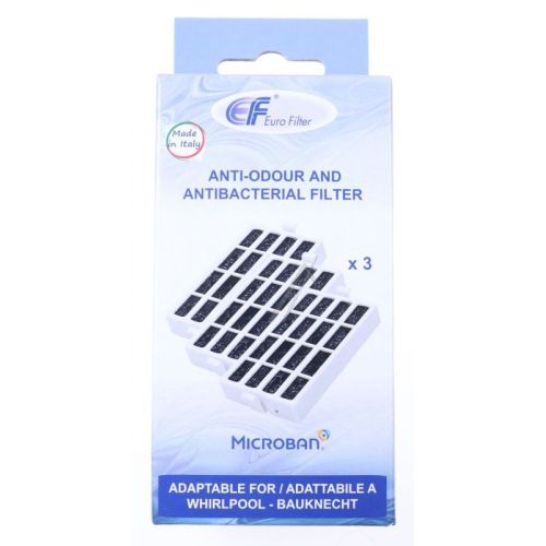 Bild: Mikrofilter für Kühlschrank Whirlpool Eurofilter WF209E 3er-Set