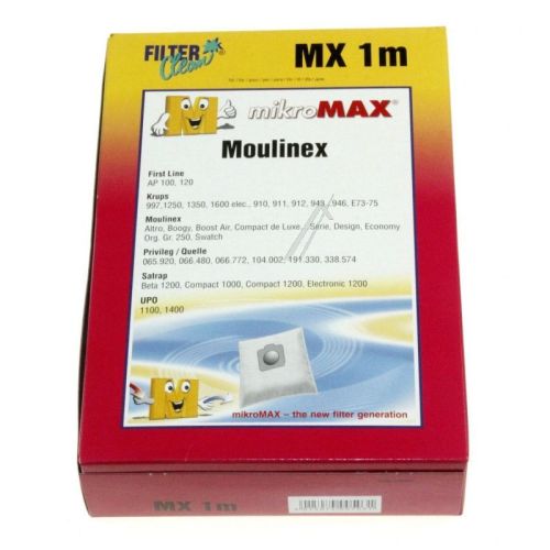 Bild: Mikrofilterbeutel für Staubsauger Filterclean FL0016K 4er Pack