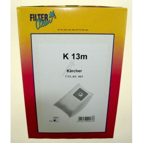 Bild: Mikroflies-Staubsaugerbeutel für Staubsauger Filterclean FL0789K 3er-Pack