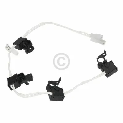 Mikroschalter 4fach für Zündung Smeg 694490612 in Gaskochfeld