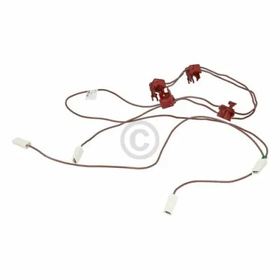 Mikroschalter 4fach mit Kabel Smeg 694490711 für Gaskochfeld