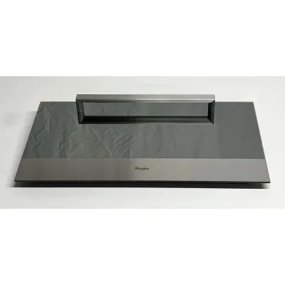 Mikrowellentür für Mikrowelle Whirlpool/Indesit 488000848540 Modell 797/799 ix