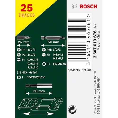 Bild: Mini X-Line Bit-Set, 25tlg