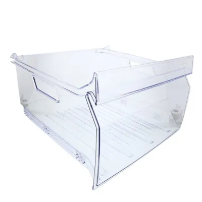 Mittlere Gefrierschrankschublade, transparentviolett  H: 253 mm (2109316055)