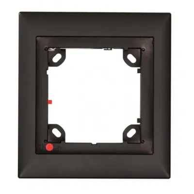 Mobotix 1fach Rahmen MX-OPT-Frame-1-EXT-BL schwarz für 1 Modul, AußenbereichMobo