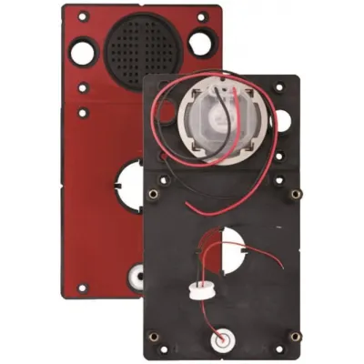 Mobotix AudioMount MX-FLEX-OPT-AM-BL | für S26, S15M, S14M | Lautsprecher & Mikrofon | selbstklebend | IP54